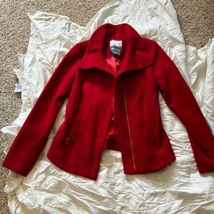 Red jacket